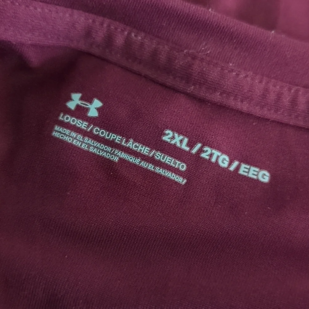 Adidas Boston College Maroon Long Sleeve Top Size 2XL - Picture 6 of 10